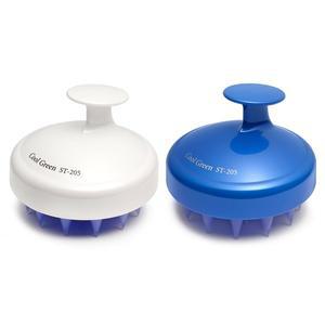 [쿨그린]샴푸브러쉬 두피마사지 쿨그린 ST-205 화이트+블루 세트