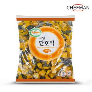 팜피아 냉동 스팀 단호박 유피 2kg/샐러드/죽/스프
