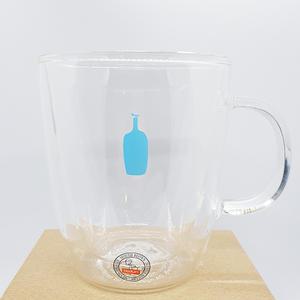 블루보틀 이중 유리컵 300ml
