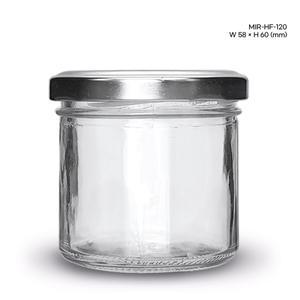 유리병 미르 미니하프 120ml 수입양념병 잼병 소분저장 미니병 밀폐용기