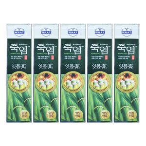 엘지 죽염 치약 잇몸고 120g 5개