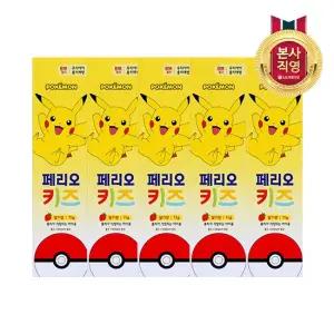 페리오키즈 3단계 치약 75g 피카츄 x 5개