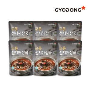 교동 선지해장국 500g X6 (실온)