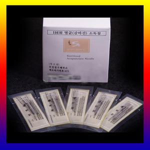 일회용호침=100s/한의원/스테인레스침/수지침/경혈/침요법/멸균침/병원/한의학/한의사/시술/침/바늘