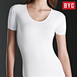 BYC 여성 반팔런닝 3매 여자 순면 이너웨어 나시