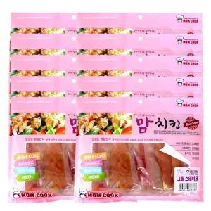맘쿡 그릴스테이크 300g x 10개 강아지 사사미 간식