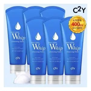 퓨어 아쿠아 휩 클렌징 폼 220ml 6개 세트