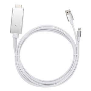 IOS TV연결 MHL 미러링 케이블 2M NEXT-820A [H@lu]