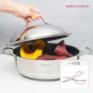 벨라쿠진 18/10스테인리스 스틸 26cm 멀티웍 세트 /인덕션 가능