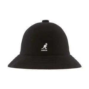 캉골 K3451 BLACK 캐주얼 울 버킷햇 타임메카