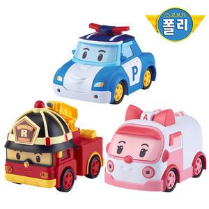 ROITOYS 로보카폴리 노래하는 구조대 폴리 로이 엠버 3종 세트