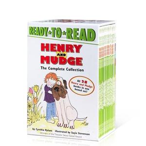 멀티파우치 헨리앤머지 전집 28권 영어원서 Henry and Mudge 음원