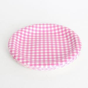 Jdt 컬러 종이접시 10개입 18cm 파티 위생접시