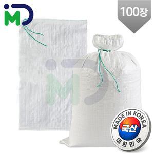 국산 마대 10kg 100장 PP 자루 포대 푸대 포장 폐기물 재활용 쓰레기 분리수거 쌀 옥수수 벼 보리 고추 낙엽 왕겨 식품 곡물 미곡 정곡 정미소 곡식 도정 소금