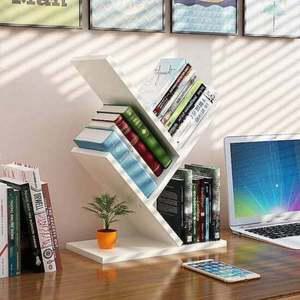 이든앤저스티스 DIY 책꽂이 선반 Y형 3단 책장 북쉘프 북트리 인테리어 소품