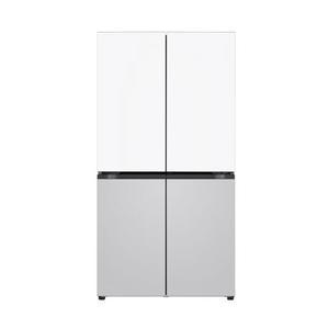 [LG] 오브제 매직스페이스 냉장고 T875MHR111 870L 크림화이트 크림그레이