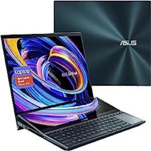 정품 ASUS 젠북 프로 듀오 15 OLED UX582 노트북, 15.6 인치 OLED 4K UHD 터치 디스플레이, 인텔 코어 i7-1