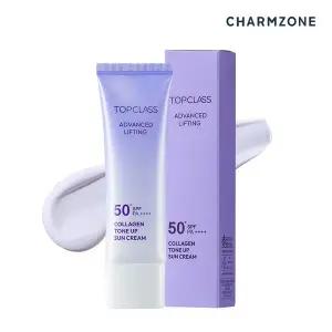 [참존화장품]참존 탑클래스 어드밴스드 리프팅 SPF 50+ PA++++ 콜라겐 톤업 선크림 1개