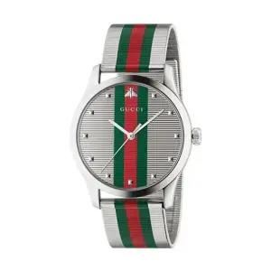 [구찌] YA126284 G타임리스 남성 메탈 쿼츠 42mm