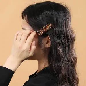 [콩심팥심]앞머리 집게 핀 헤어핀 헤어 고정 여성 앞머리 집게