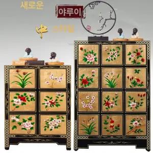 서랍장 나비장 고가구 엔틱 자게장 거실장 약장