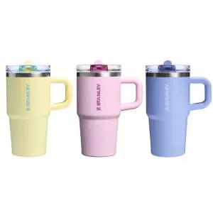 스탠리 ?처 프로투어 플립스트로 591ml 밀폐 손잡이 빨대 보온 보냉 텀블러