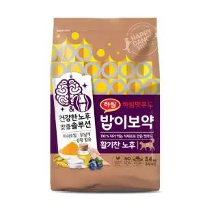 [하림펫푸드] 밥이보약 CAT 활기찬노후 3.4kg