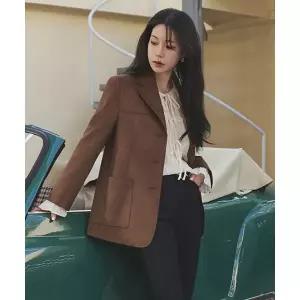 매장정품 더엣지 THEATG 25FW FAUX 스웨이드 자켓 2063000666 129381