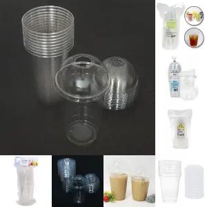 PET 쿨러 아이스컵 16oz 10Set/카페컵/투명/플라스틱컵/테이크아웃/투명컵/1회용컵/아이스/커피컵/커피잔