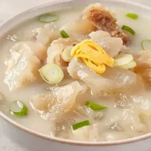 황장군 스지 듬뿍 진짜 도가니탕 1kg, 4팩