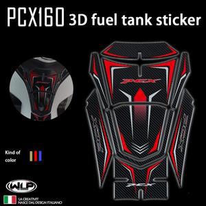 5D 탄소 섬유 스티커 엠블럼  tank 패드 데칼 액세서리 PCX 160