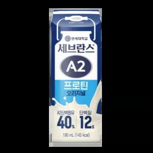 연세우유 세브란스 A2프로틴 음료 오리지널 190ml