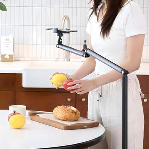로보 각도조절 핸드폰거치대 스탠드 촬영용 전용 자바라 책상 수직 192357 침대 거치대