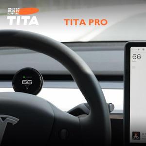 TITA Pro 공식 대시보드 HUD 모델 Y 3 무선 클러스터 속도계, Tesla 수정 자동차 액세서리, 전자 제품