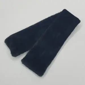 페이크퍼 미니 목도리 머플러 블랙