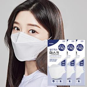 쉴드맥스 국산부자재 KFAD 대형 비말차단마스크 5매 / 총50매 국내생산