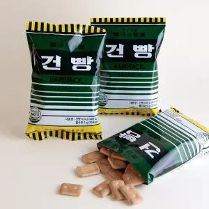 [Easybab][무료배송]일등병 건빵 100g  40봉지 추억의 군대 건빵 별사탕 건푸라이트 군대간식