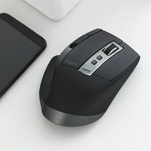 무선마우스 Rapoo MT750L / MT750W 충전식 멀티 모드 블루투스 무선 마우스 오피스 비즈니스 및 2.4G 스위