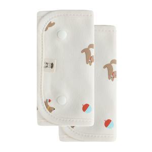 바니블라썸 다람쥐 아기띠 침받이, 2P, 2개