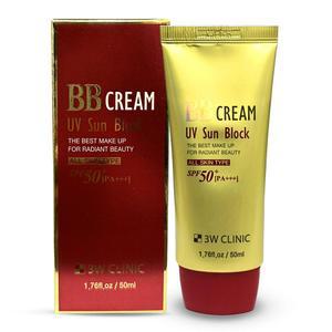 3W클리닉 UV 선블록 비비크림 SPF50+ PA+++ 50ml