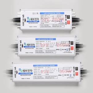 국산 방수형 LED 안정기 12V 150W 200W 300W 500W 조명 컨버터 SMPS 세보
