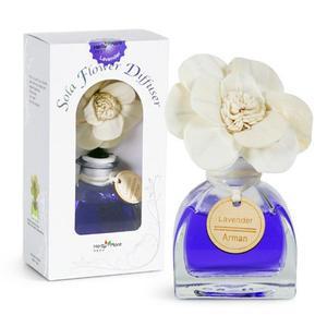 HM 쏠라플라워 디퓨져 110ml 라벤다 011009 스페인방향제 플라워디퓨져 천연방향제 아로마방향제 허브모아