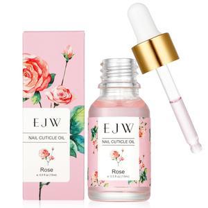손톱용 EJW 큐티클 오일, 손발톱용 1주일 다기능 케어, 손톱 보습 및 강화, 행니 건성 피부 개선, 천연 성분, 로즈