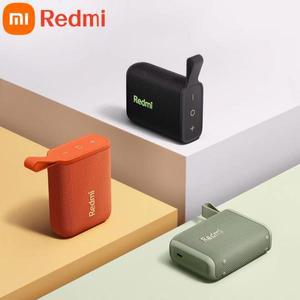 Xiaomi Redmi 야외 휴대용 스피커 Bluetooth 5.3 지원 TWS 상호 연결 IP67 방수 방진 800mAh 배터리 유형-C
