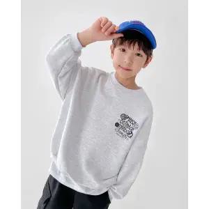 [리틀브로] (아동)키치월드맨투맨[티셔츠BFHA58C]