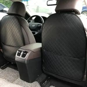 차량 등받이 보호 넉넉한수납 웰메이드 가죽 시트백 커버 전차종 자동차diy DIY자동차