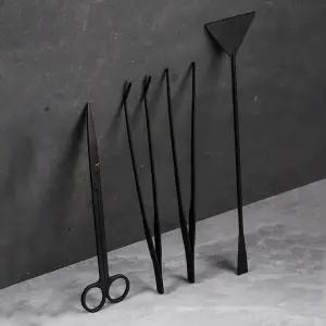 어항집게 4종 곡선 제거 관리도구 탄소강 세트 수초관리 (WFJYS2O)