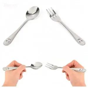 스텐 27종 유치원 어린이집 도시락 어린이 수저 숟가락 스푼 포크 15.7cm 15.9cm_22924982