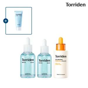 [SET] 토리든 다이브인 저분자 히알루론산 세럼 50ml+40ml+셀메이징 비타앰플 30ml (+다이브인 크림 20ml)