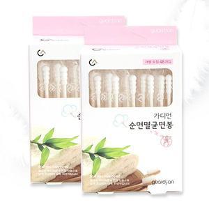 [기타]가디언 순면멸균면봉 48개입/순면 아기 어린이